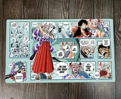O-P OPCG TCG CCG Table Mouse Pad Yamato Playmat Trading Card Game Mat Free Bag - Image 1