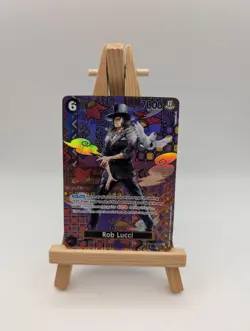One Piece Card Game CCG TCG Rob Lucci OP03-092 SP Special Alt Art ENG - Image 1