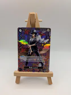 One Piece Card Game CCG TCG Rob Lucci OP03-092 SP Special Alt Art ENG - Image 2