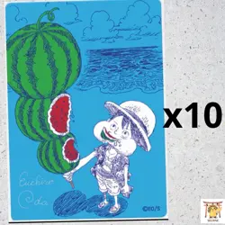 ONE PIECE METAKIRA LUFFY CARD JAPAN SIGN SUMMER COMIC NATSU COMI 2026 Set Of 10 - Image 1