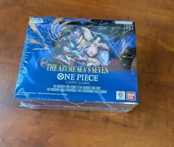 OP14 Azure's Sea Seven Sealed Booster Box | One Piece - Image 1