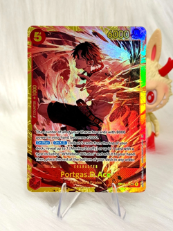 Portgas.D.Ace OP16-118 SEC The Time of Battle ONE PIECE Card English NM/M - Image 1
