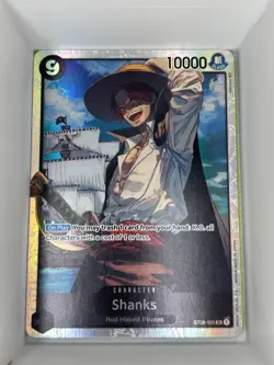 ST08-005 Shanks English SR One Piece TCG Card Game - Image 1