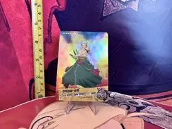 One Piece Roronoa Zoro TCG Anime Collectable Trading Card - Image 1