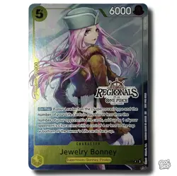 One Piece Card Jewelry Bonney P-085 Regional Participation Pack Promo English - Image 1