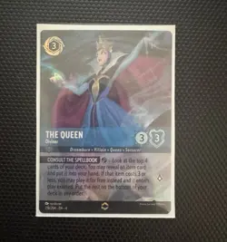 Ravensburger Disney Lorcana The Queen - Diviner 218/204 Enchanted Holo English - Image 1