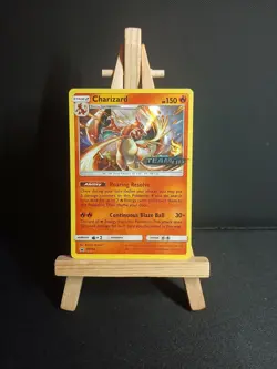 Charizard Pre-Release Black Star Promo SM158 Team Up Pokemon TCG - Image 1