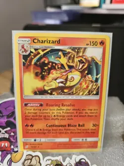 Pokemon TCG Charizard 14/181 Non-Holo Rare SM Team-Up - Image 1