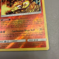 Pokemon TCG Charizard Sun Moon Team Up 14/181 Reverse Holo Rare - Image 3
