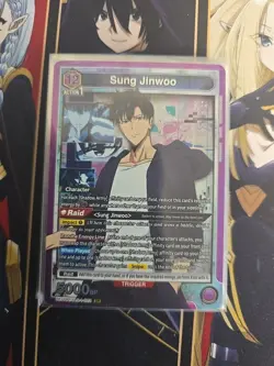 SUNG JINWOO SR UE17BT/SLG-1-022 UNION ARENA SOLO LEVELING NM - Image 1