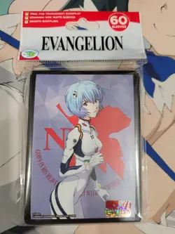 Evangelion Rei Ayanami Anime Card Sleeves *NEW* 60ct - Image 1