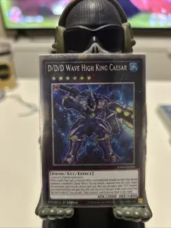 D/D/D Wave High King Caesar - Ra04-en290 - Platinum Secret Rare - Image 1