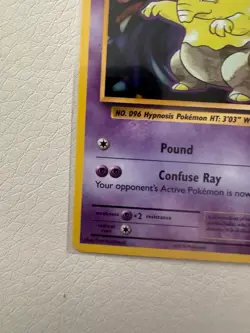 Drowzee Base Set Pokemon Card 49/102 LP Mint/NM Vintage RARE NON HOLO COMMON - Image 5