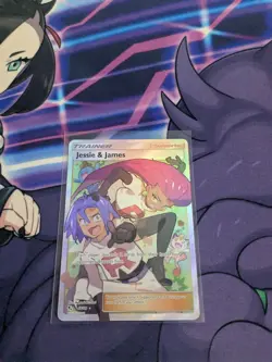 Pokemon TCG Jesse And James Full Art Trainer Card 68/68 Hidden Fates NM - Image 1