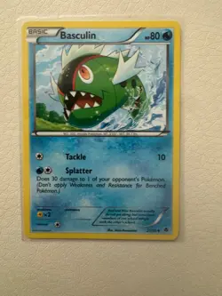 Basculin 25/98 Vintage Rare Mint/Near Mint TCG | Emerging Powers | Pokemon Card - Image 1
