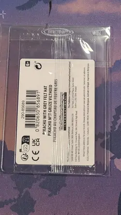 Pokemon x Van Gogh: Pikachu with Grey Felt Hat - 085 Promo Card - Sealed - Image 2
