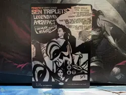 Sen Triplets "Legendary Flyers (Not that Kind)" Secret Lair Drop Foil NM - Image 1