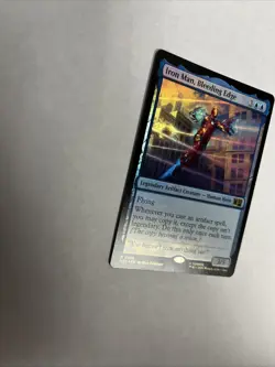 Iron Man Bleeding Edge Foil Superhero’s Card #0626 MTG LP - Image 5