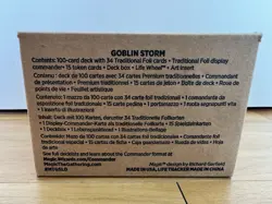 Magic: The Gathering MTG Secret Lair Commander Goblin Storm Deck, SEALED - Image 3