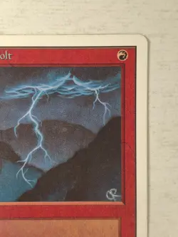 Magic the Gathering MTG Unlimited Lightning Bolt LP Free Ship! BB A - Image 3