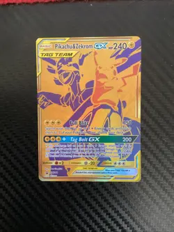 Pikachu & Zekrom GX SM248 - Pokemon Black Star Promo Sun & Moon TCG - NM - Image 1