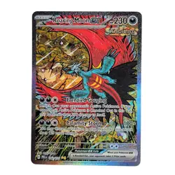 Pokemon TCG Roaring Moon ex 162 Special Illustration Rare Prismatic Evolutions L - Image 1
