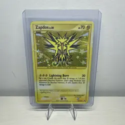 Zapdos (SWIRL) 150/147 Supreme Victors Secret Rare Holo Pokemon TCG English 2009 - Image 1