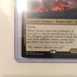 Tiamat Adventures in the Forgotten Realms Regular - MTG NM Quality - Image 5