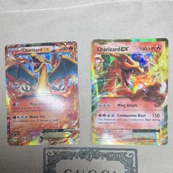 Pokemon Charizard EX Foil Lot 2x XY Nintendo TCG Standard English - Image 3