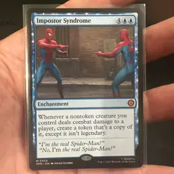 Impostor Syndrome 0034 MTG Marvel's Spider-Man Non-Foil M/NM - Image 1