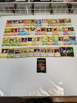 2000 Pokemon TCG Team Rocket 1st Edition Lot Uncommons & Commons Nice Condition - Image 1
