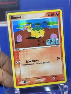 Pokemon TCG Numel 59/100 Crystal Guardians Common 50 HP RH EN - Image 1