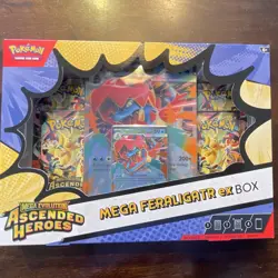Pokemon TCG Mega Feraligatr ex Box - Image 1