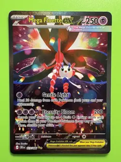 Pokemon Mega Floette Ex 117/086 Special Illustration Rare Chaos Rising SIR NM - Image 1