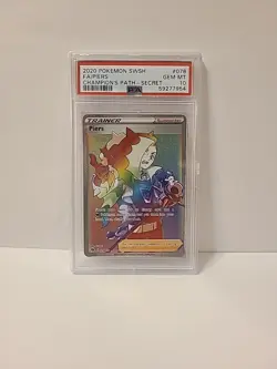 PSA 10 Pokemon Champion's Path Piers 078 GEM MINT - Image 1