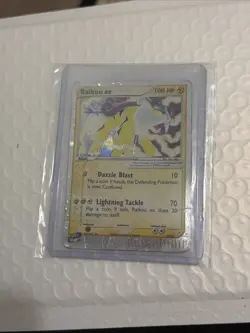 Pokemon TCG Raikou EX Team Magma vs Team Aqua 92/95 HP - Image 1