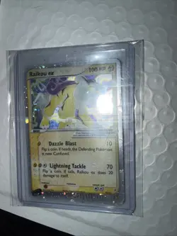 Pokemon TCG Raikou EX Team Magma vs Team Aqua 92/95 HP - Image 3