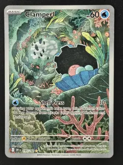 Clamperl 195/182 Destined Rivals Pokemon Holo NM - Image 1