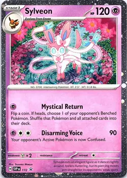 Sylveon (Cosmos Holo) 172 Holo Scarlet & Violet Promo Pokemon NM - Image 1