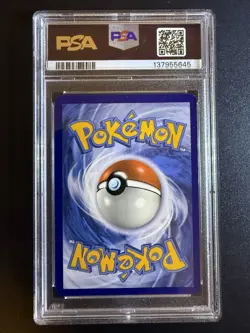 2021 POKEMON SWSH BLACK STAR PROMO #182 FULL ART/VAPOREON VMAX PSA 7 - Image 2