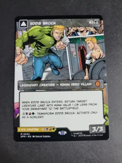 Eddie Brock 0224 (Borderless) Mythic MTG Spider-Man - Image 1