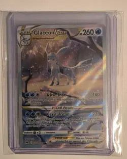 Glaceon VSTAR GG40/GG70 Pokemon Crown Zenith: Galarian Gallery Holo Ultra Rare - Image 3