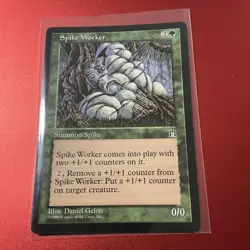 Magic the Gathering MTG Spike Worker (120) Stronghold LP - Image 1