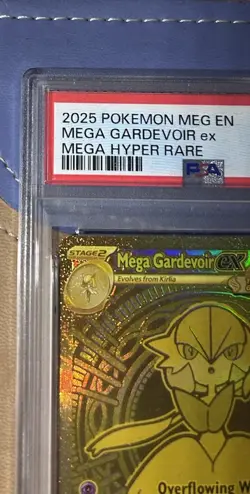 Pokemon Mega Gardevoir EX Mega Evolution 187 PSA 9 Special Illustration Rare - Image 4