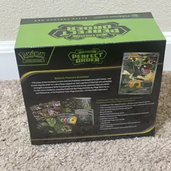 Perfect Order Pokemon Center Elite Trainer Box ETB TCG - POKEMON CENTER Sealed - Image 2