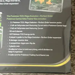 Perfect Order Pokemon Center Elite Trainer Box ETB TCG - POKEMON CENTER Sealed - Image 5