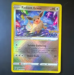 Pokemon TCG Radiant Eevee SWSH230 Promo Holo SWSH English 90 HP Basic - Image 1