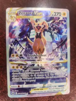 Zeraora VStar Crown Zenith Full Art Holo Pokemon Card WOTC NM - Image 1
