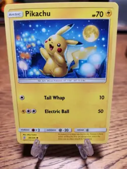 Pikachu 56/236 Sm-Unified Minds Regular NM 2019 Pokemon TCG - Image 1