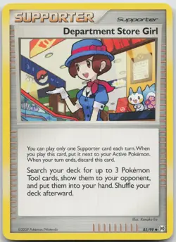 Department Store Girl 85/99 Uncommon Arceus Pokemon Near Mint - Image 1